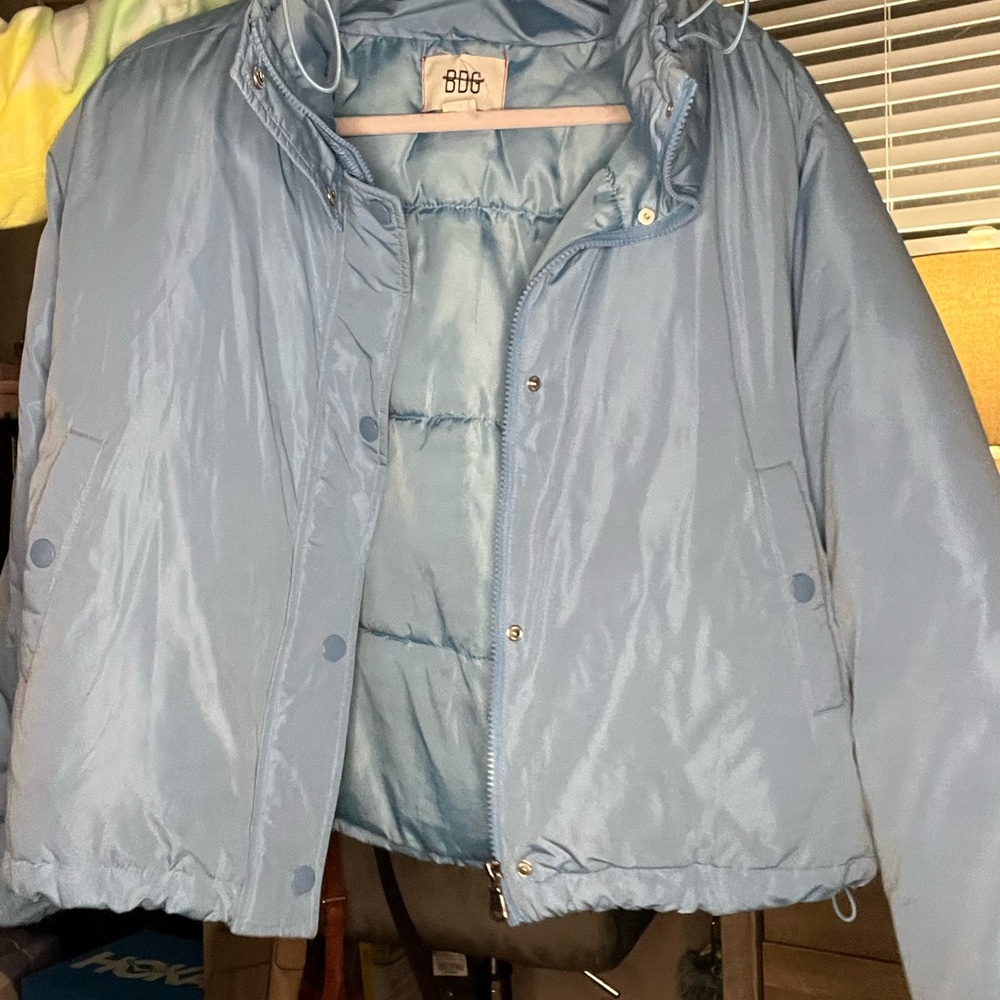 BDG Puffer Blue Jacket